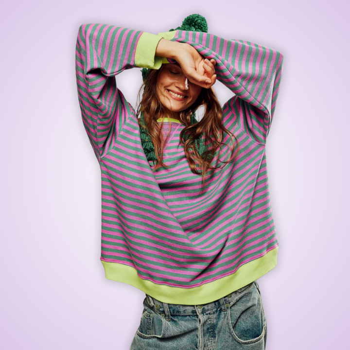 Jessica | Gestreifter Pullover