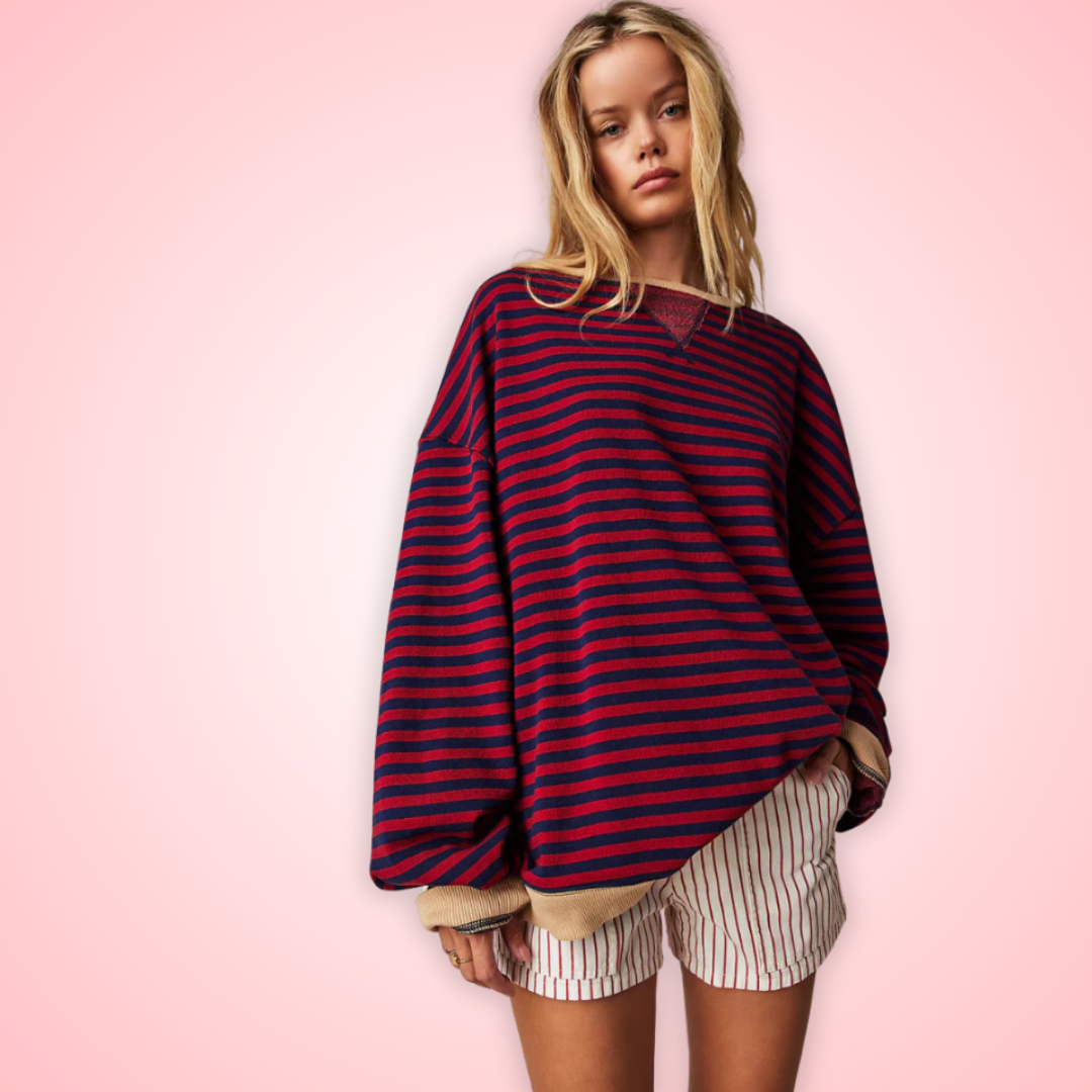 Jessica | Gestreifter Pullover
